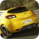 Logo of Megane RS Drift Simulator android Application 